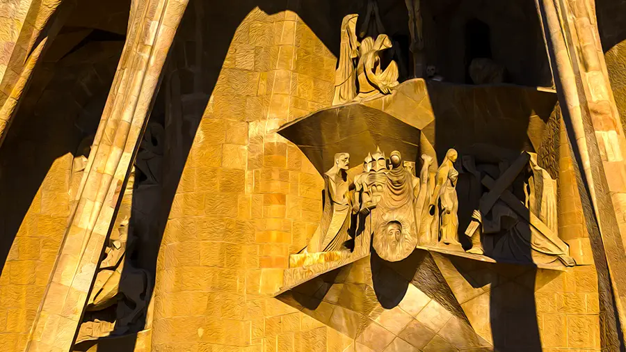 Barcelona Sagrada Familia church