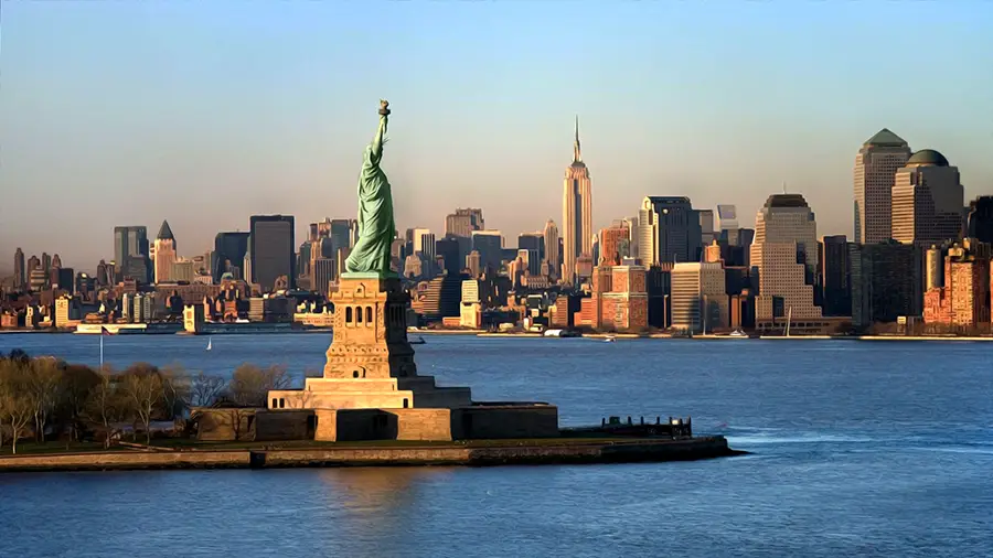 The Statue of Liberty in New York