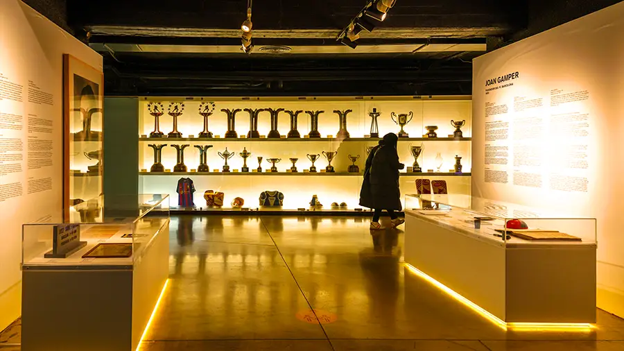 FC Barcelona club trophies
