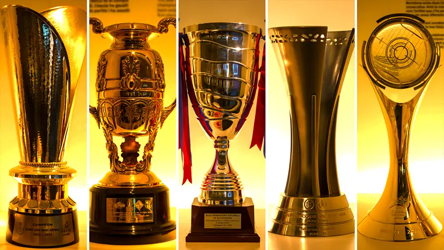 FC Barcelona club trophies