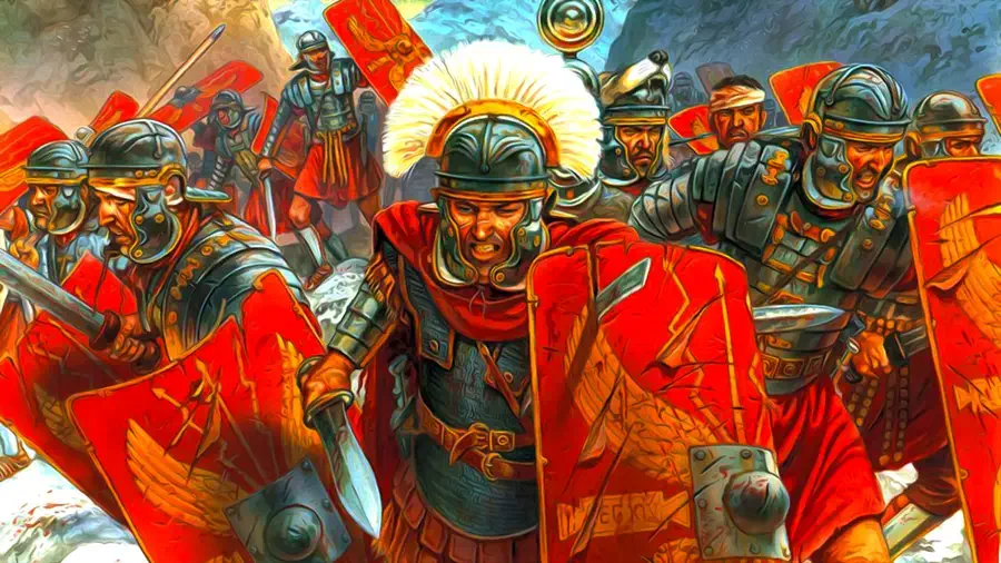 Roman soldiers