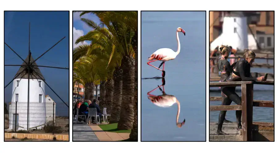 Laguna Mar Menor in San Pedro del Pinatar