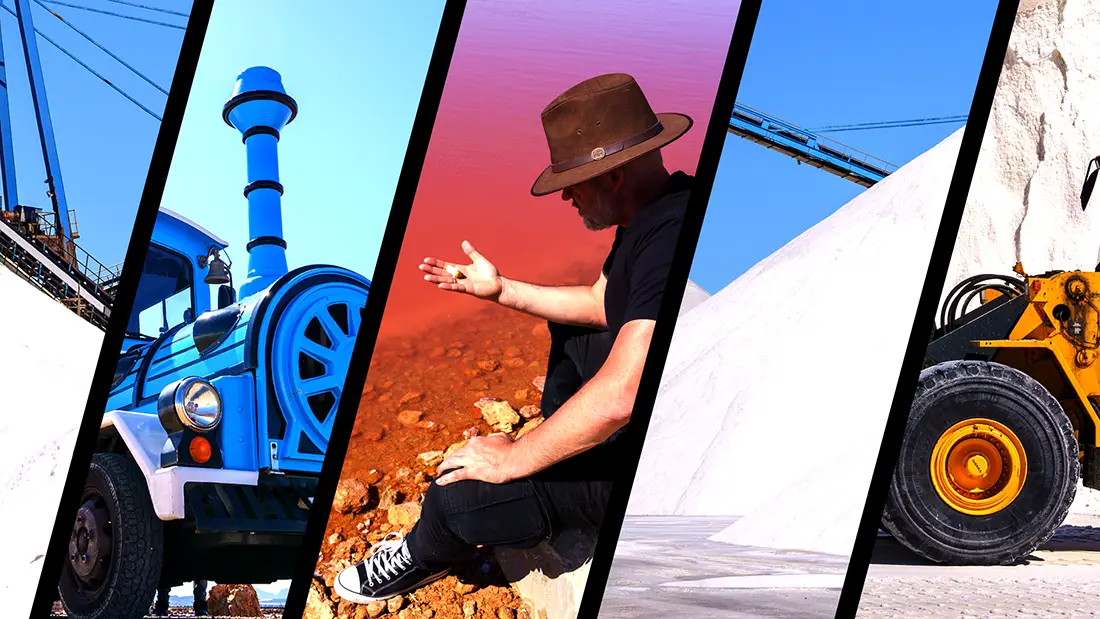 Las Salinas de Torrevieja, the city of salt, a trip to the salt land