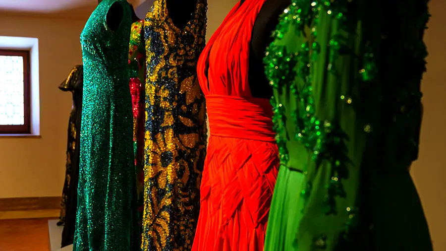 Dresses from Castle of saint Angel in Rome
