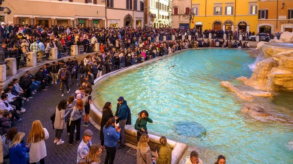 Trevi Fountain in Rome
