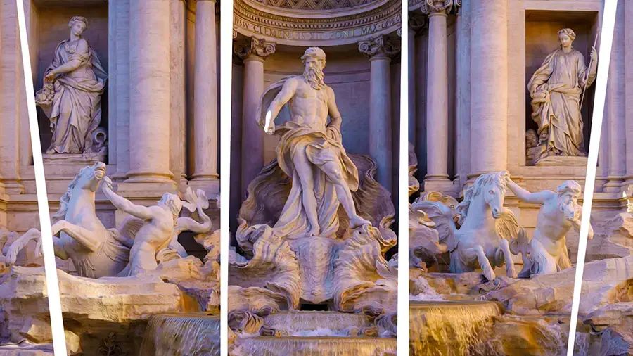 Trevi Fountain in Rome