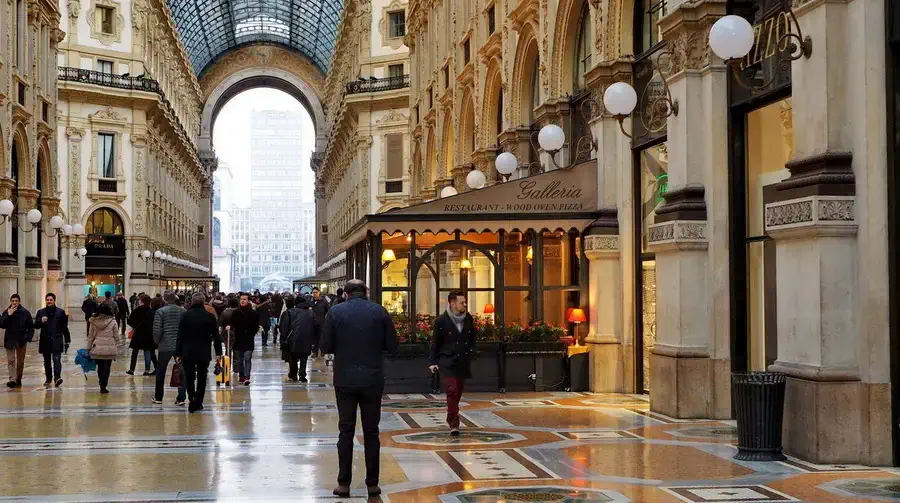 Galleria Vittorio Emanuel II in Milan