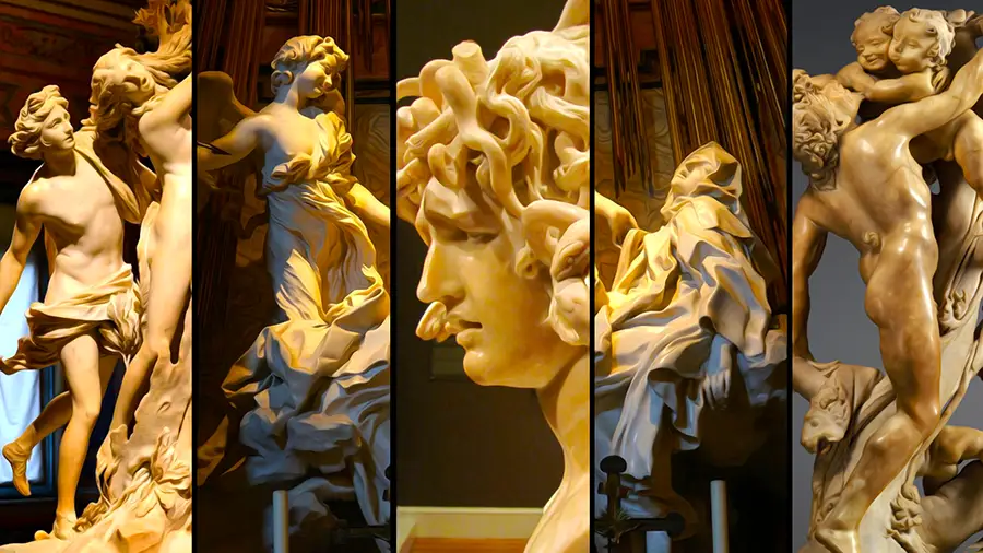 Bernini sculptures in Rome