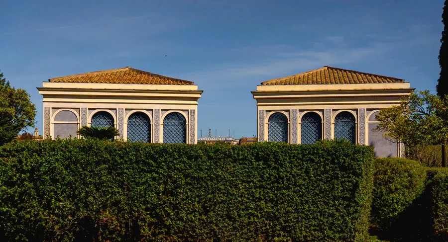 Palatine Hill garden