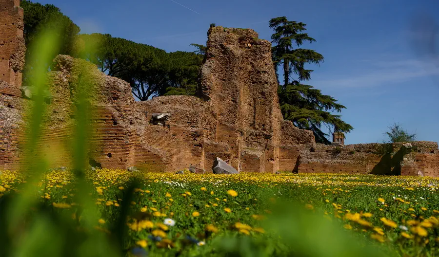 Palatine Hill garden