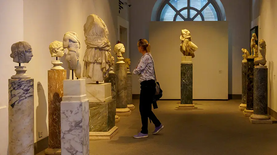 The Palatine Museum in Rome