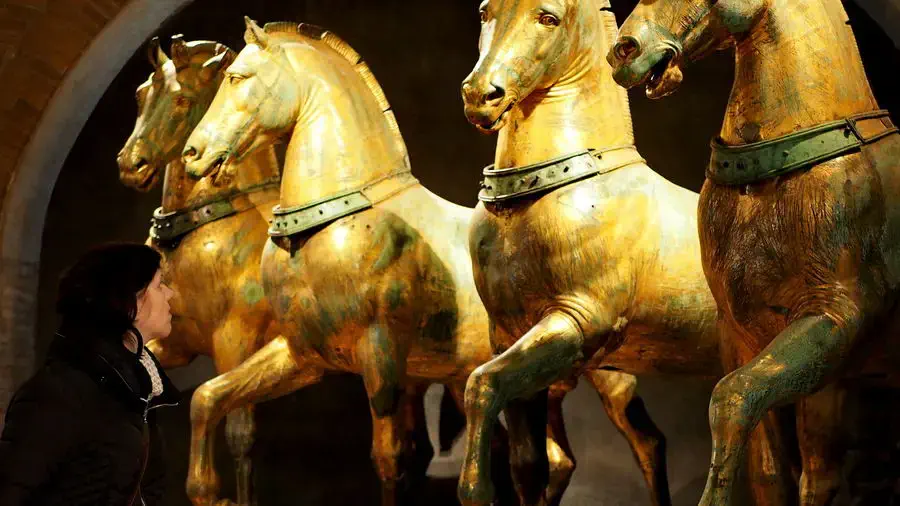 The Horses of Saint Mark, also known as the Horses of Lysippos