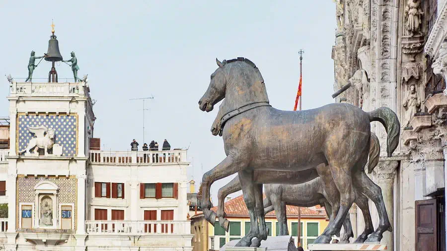 The Horses of Saint Mark, also known as the Horses of Lysippos