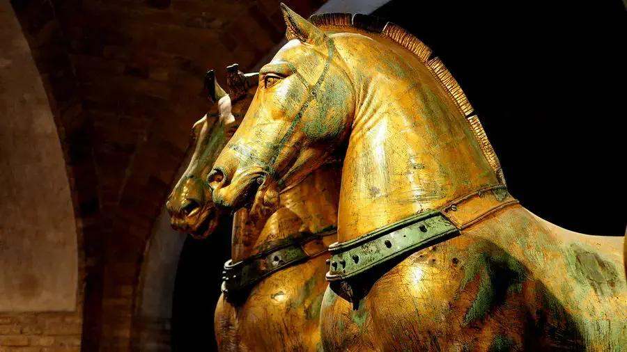 The Horses of Saint Mark, also known as the Horses of Lysippos