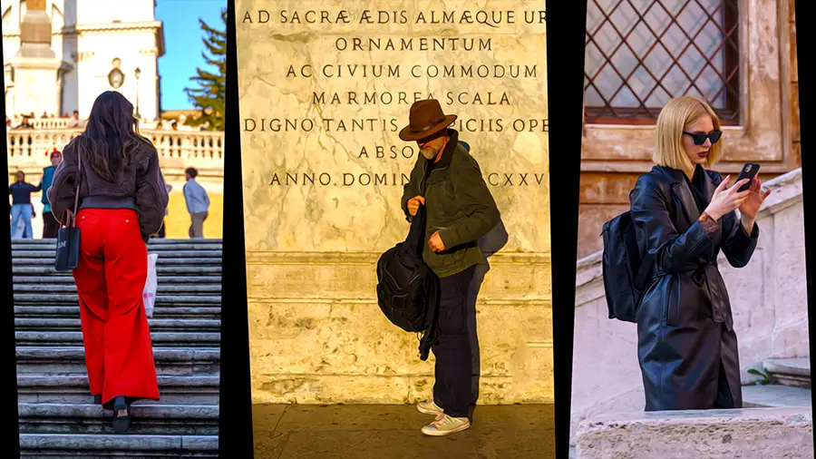 People in Rome