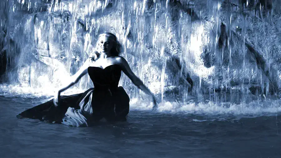 Federico Fellini Anita Ekberg La Dolce Vita