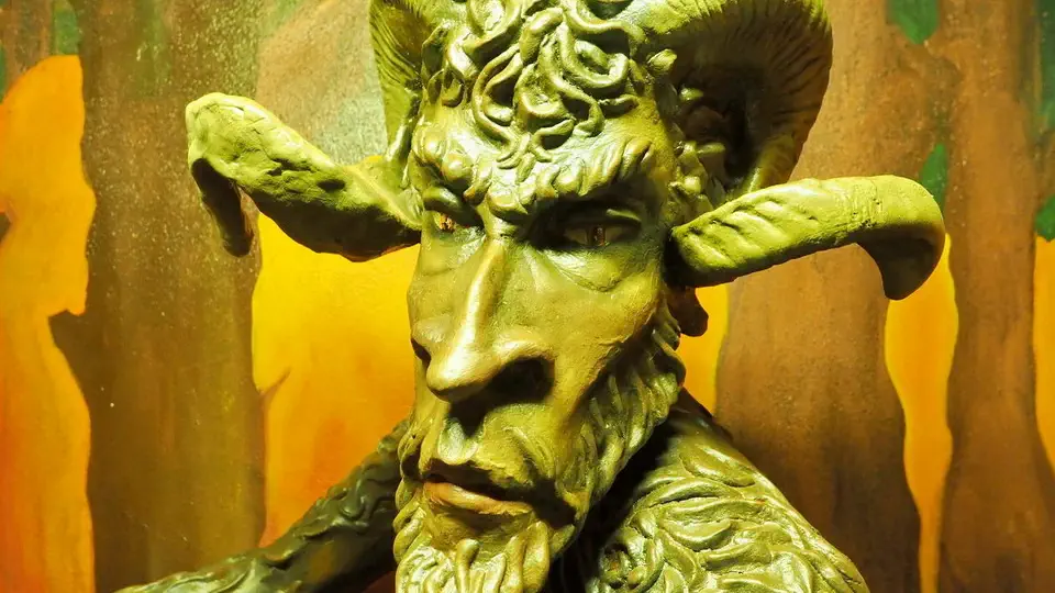 Devil statue