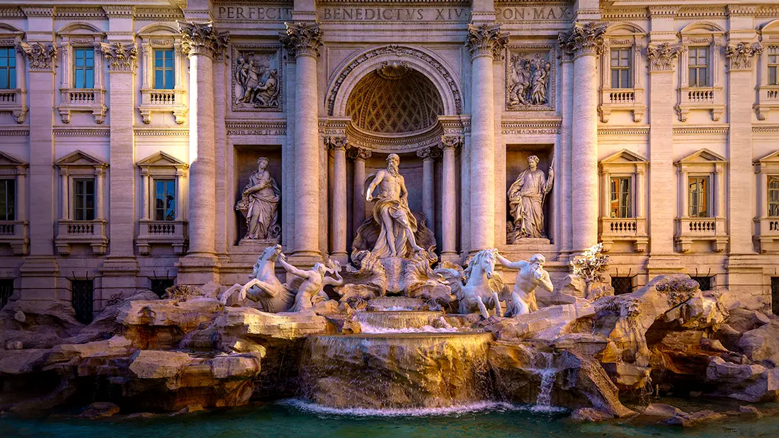 The Trevi Fountain in Rome secrets, information, and facts 
