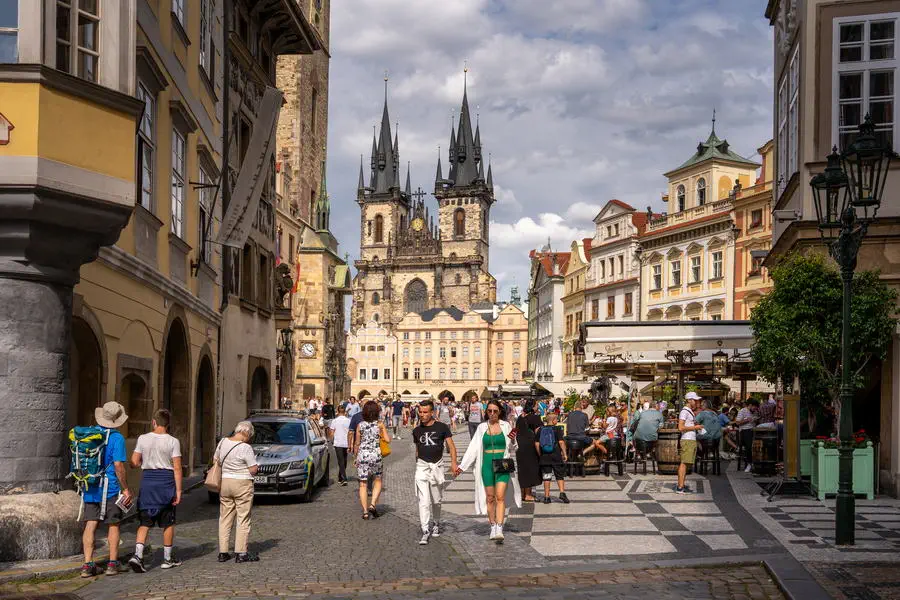 Street in Prague