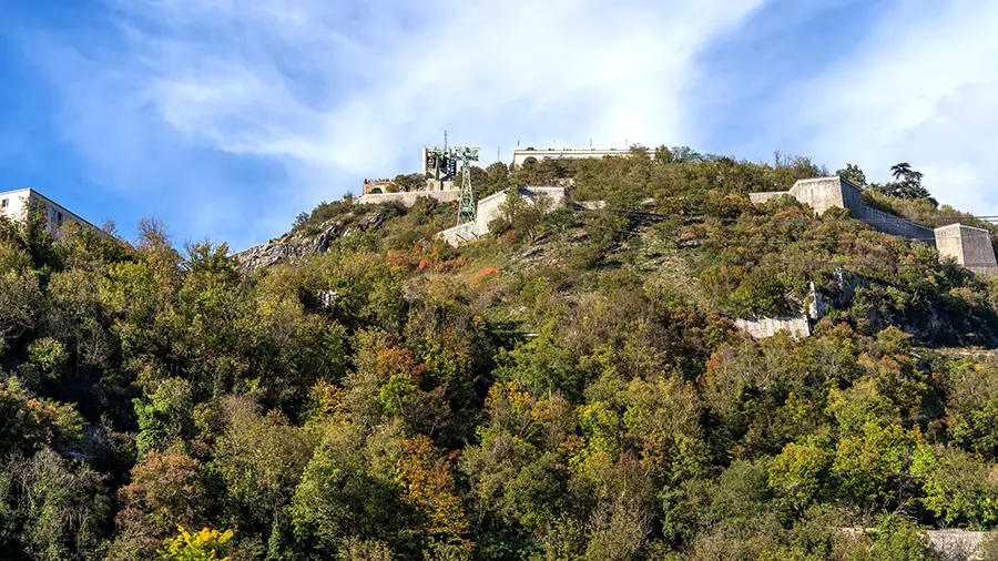 Fort Bastille in Grenoble and its history