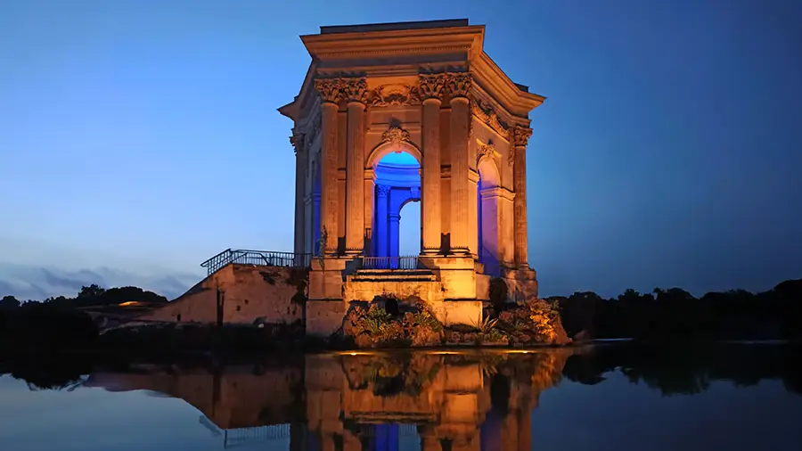 Montpellier and the Place Royale du Peyrou