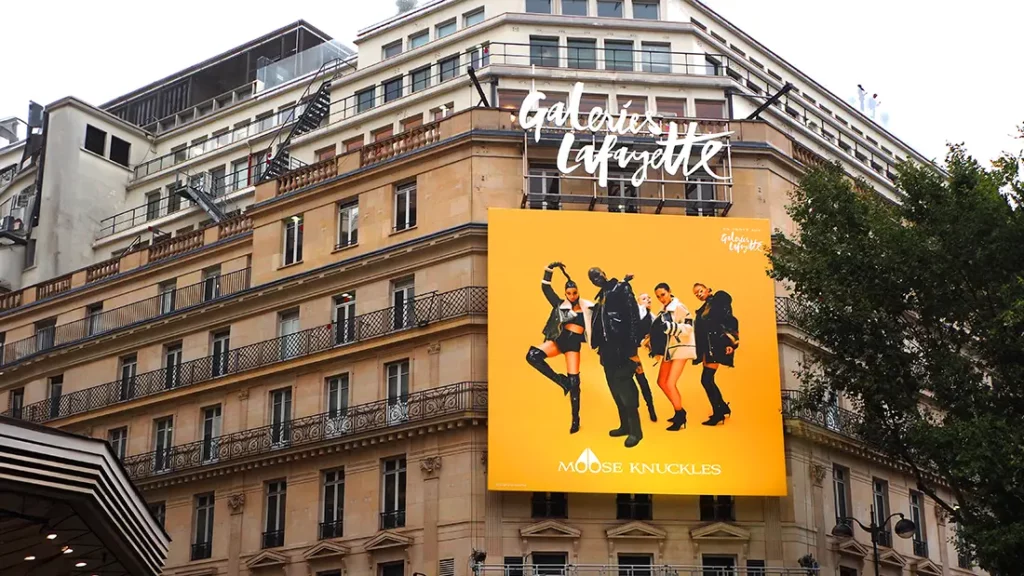 Galeries Lafayette in Paris