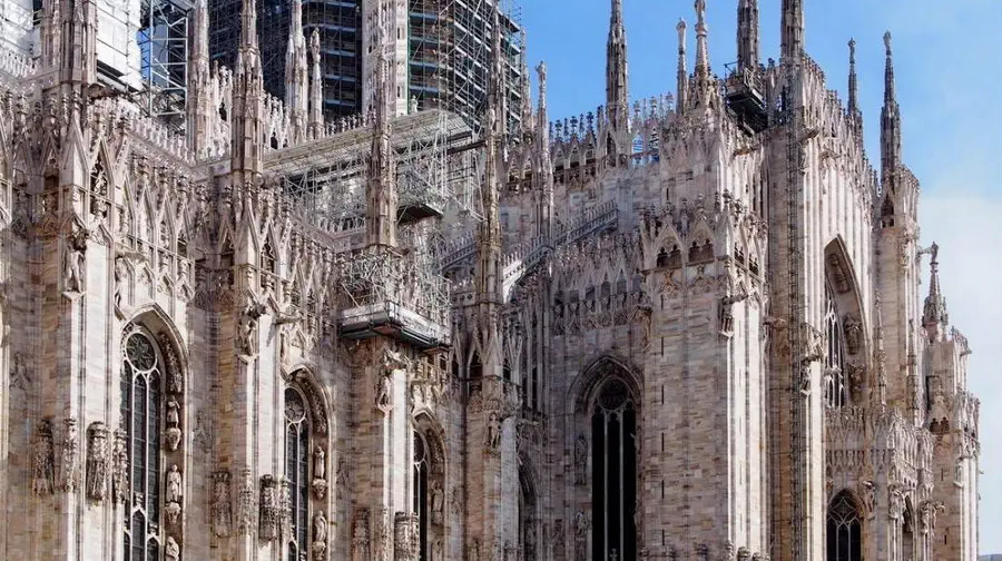 Milan Cathedral. Duomo Cathedral in Milan