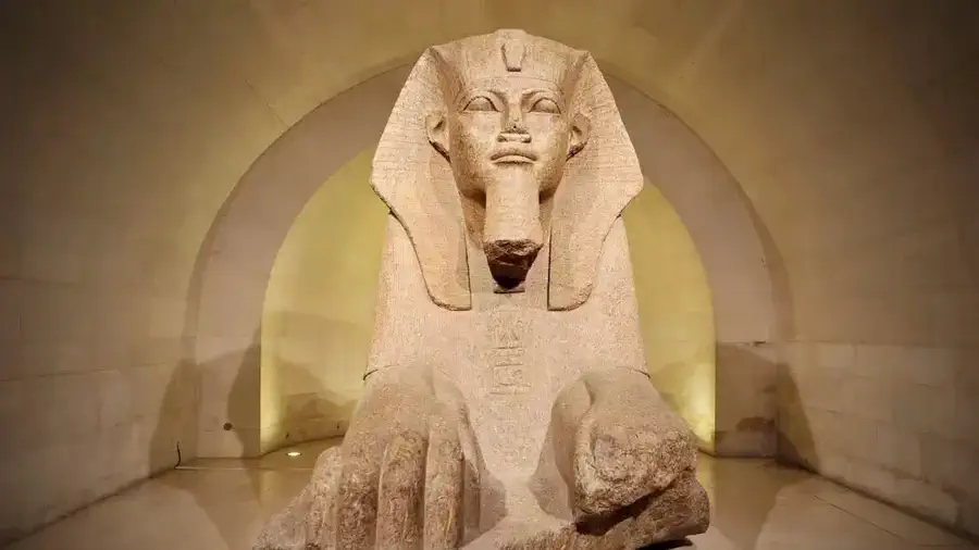 Sphinx from the Louvre in Paris