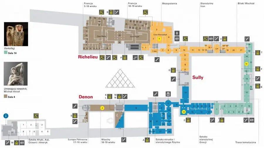 La Piramide Del Louvre Mappa La Piramide Del Louvre Mappa Map Of 