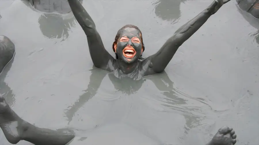 The Sultaniye hot springs in Turkey