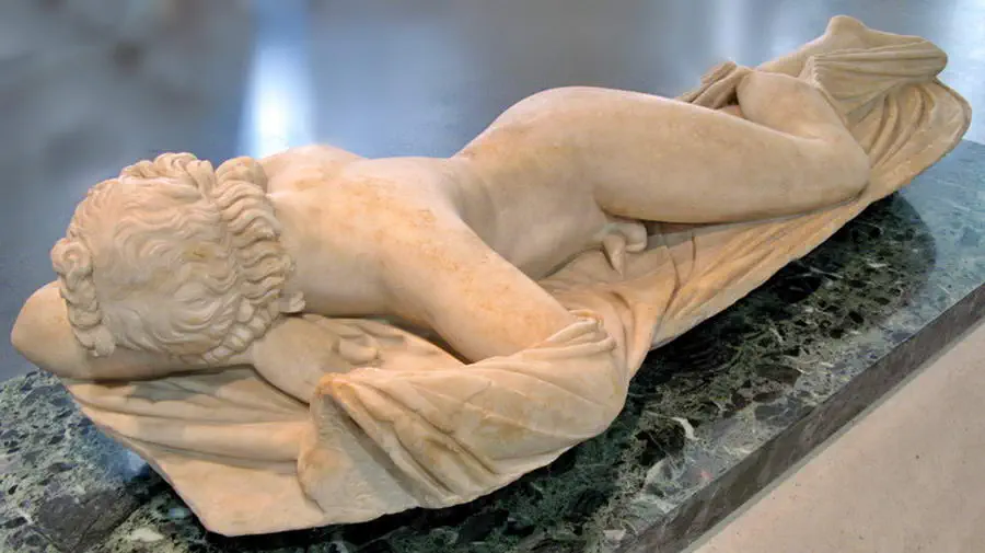 Hermaphrodite sleeping in Louvre, Paris