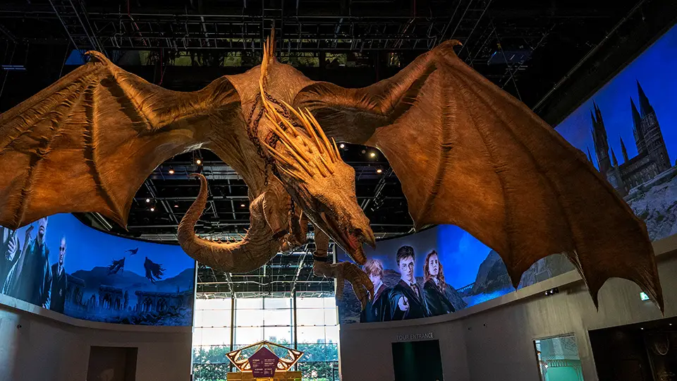 Warner Bros Studio Tour London dragon