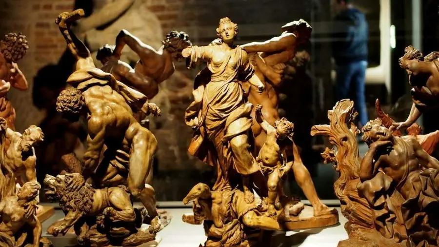Works of art in the Duomo Cathedral in Milan
