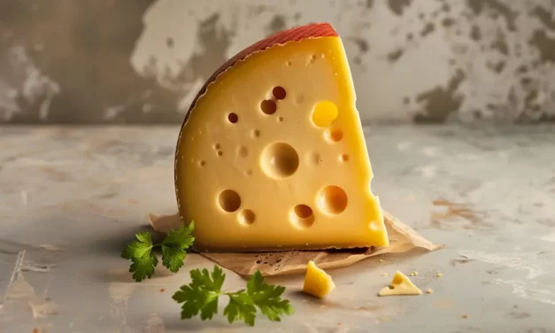 Swiss Appenzeller cheese from the cheese factory in Stein