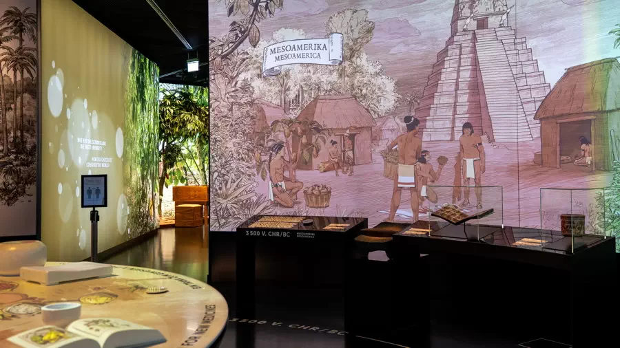 Lindt Home of Chocolate in Zurich and the history of chocolate