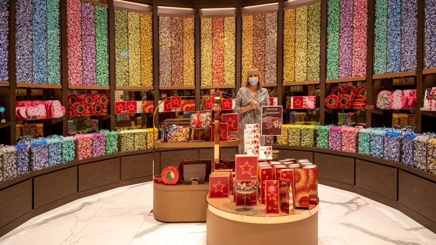 Lindt Home of Chocolate in Zurich and Chocolate Souvenir Shop