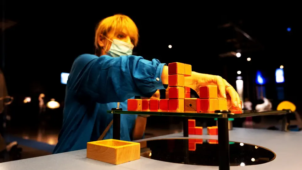 Swiss Science Center Technorama. Blocks and puzzles