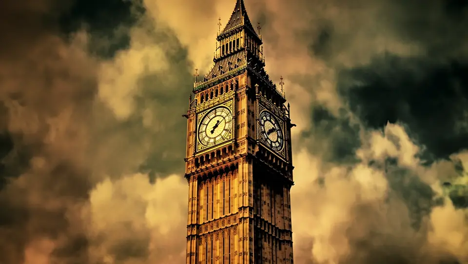 Big Ben in London AI