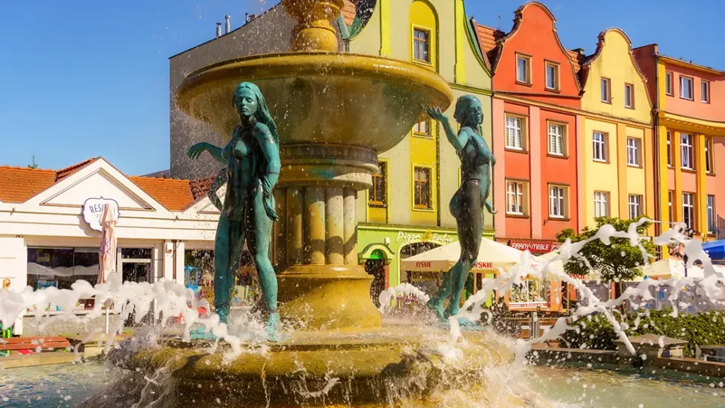 Chojnice town in Poland