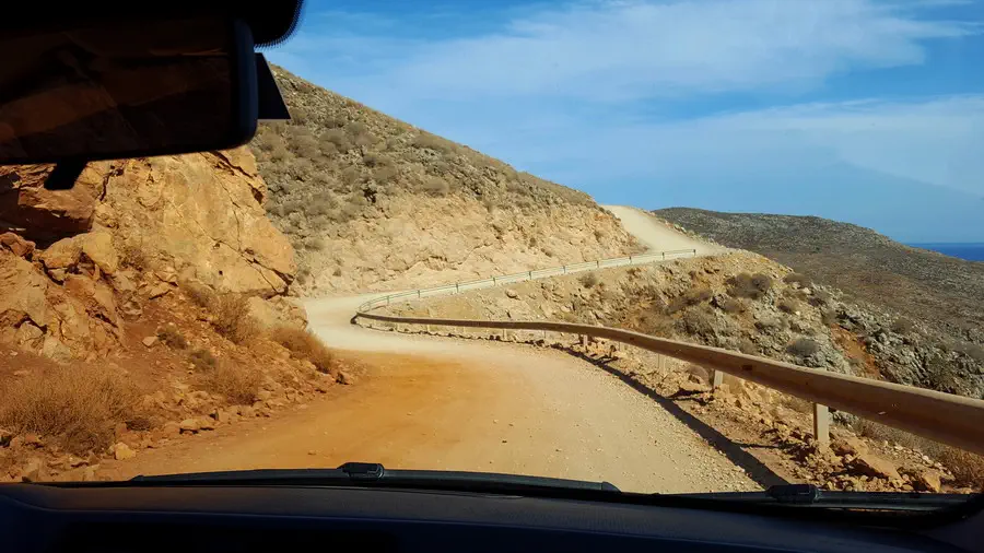 Balos in Crete how to get to the beach