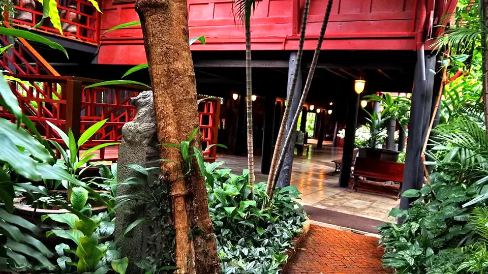 Jim Thompson House en interesting museum in Bangkok
