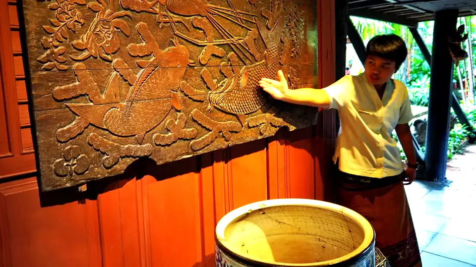 Jim Thompson House en interesting museum in Bangkok