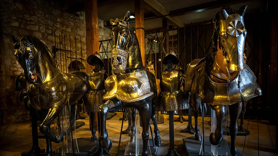 Royal armoury in the White Tower
