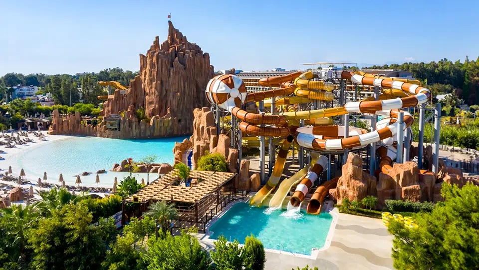 Water amusement in The Land of Legends