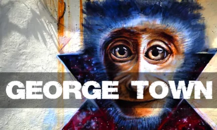 George Town on the island of Penang in Malaysia and street art