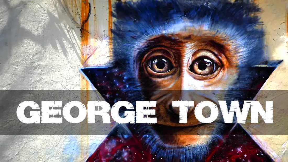 George Town on the island of Penang in Malaysia and street art