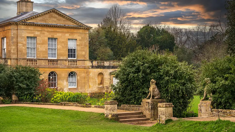 Garden in Basildon Park