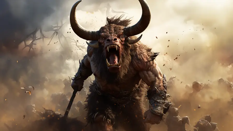 Minotaur from Crete AI