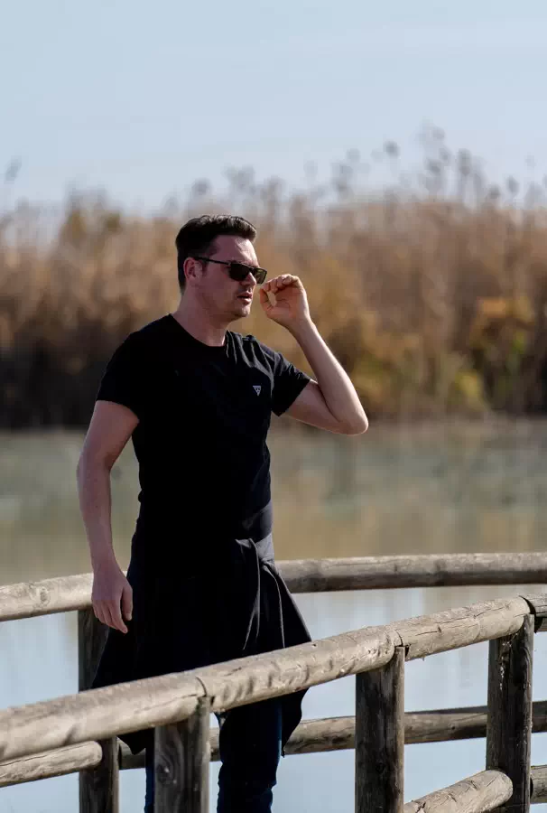 Michał Baranowski. Natural Park de El Fondo near La Mata and Torrevieja