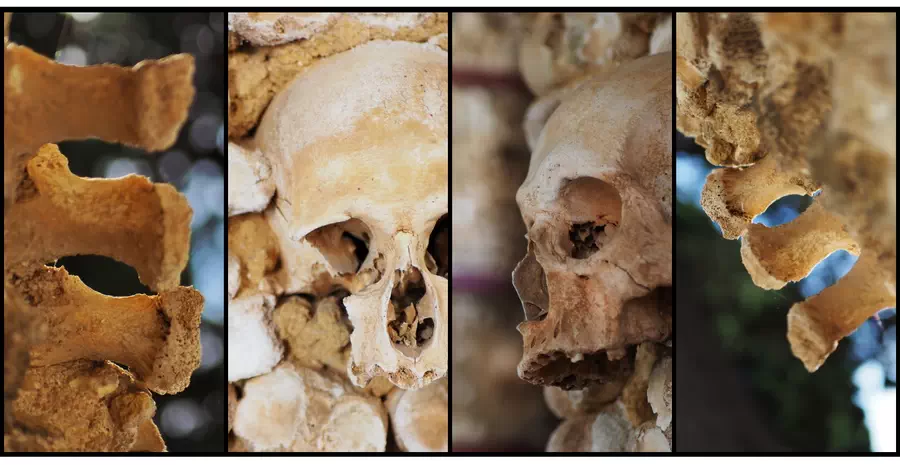 Capela dos Ossos Chapel of Bones in Faro
